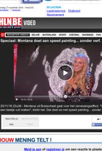 hln het laatste nieuws montana engels speed painting Belgium