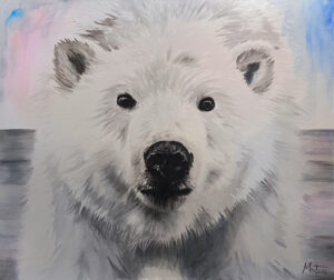 montana-engels-icebear-animal-painting-belgian-painter-portrait