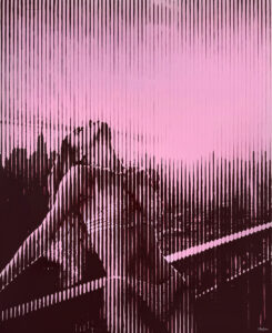 Montana-Engels-stripes-painting-portrait-nyceduction-new-york-pink-WEB
