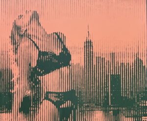 New York Minute, painting by artist Montana Engels